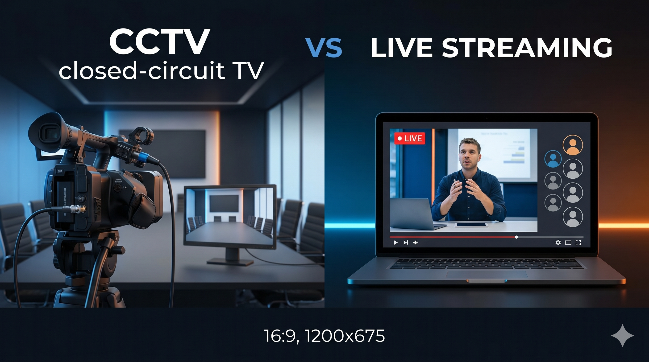 Circuito cerrado vs. streaming: diferencias, cuándo usar cada uno y cómo combinarlos