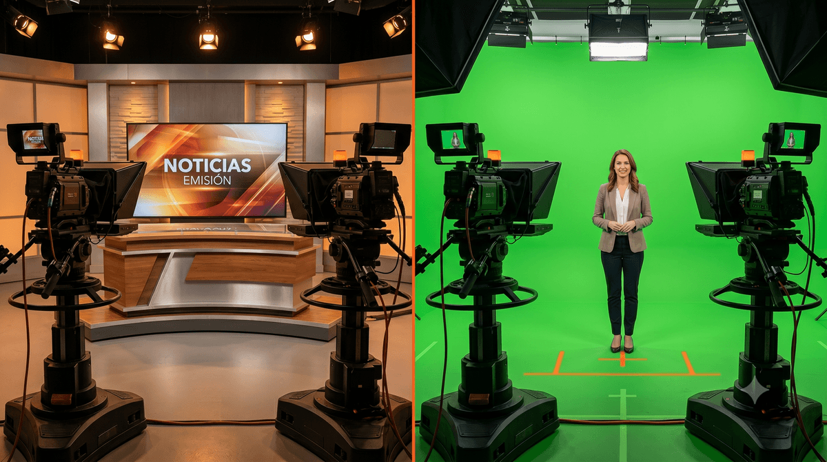 Estudio virtual vs. set físico: cuándo conviene cada uno