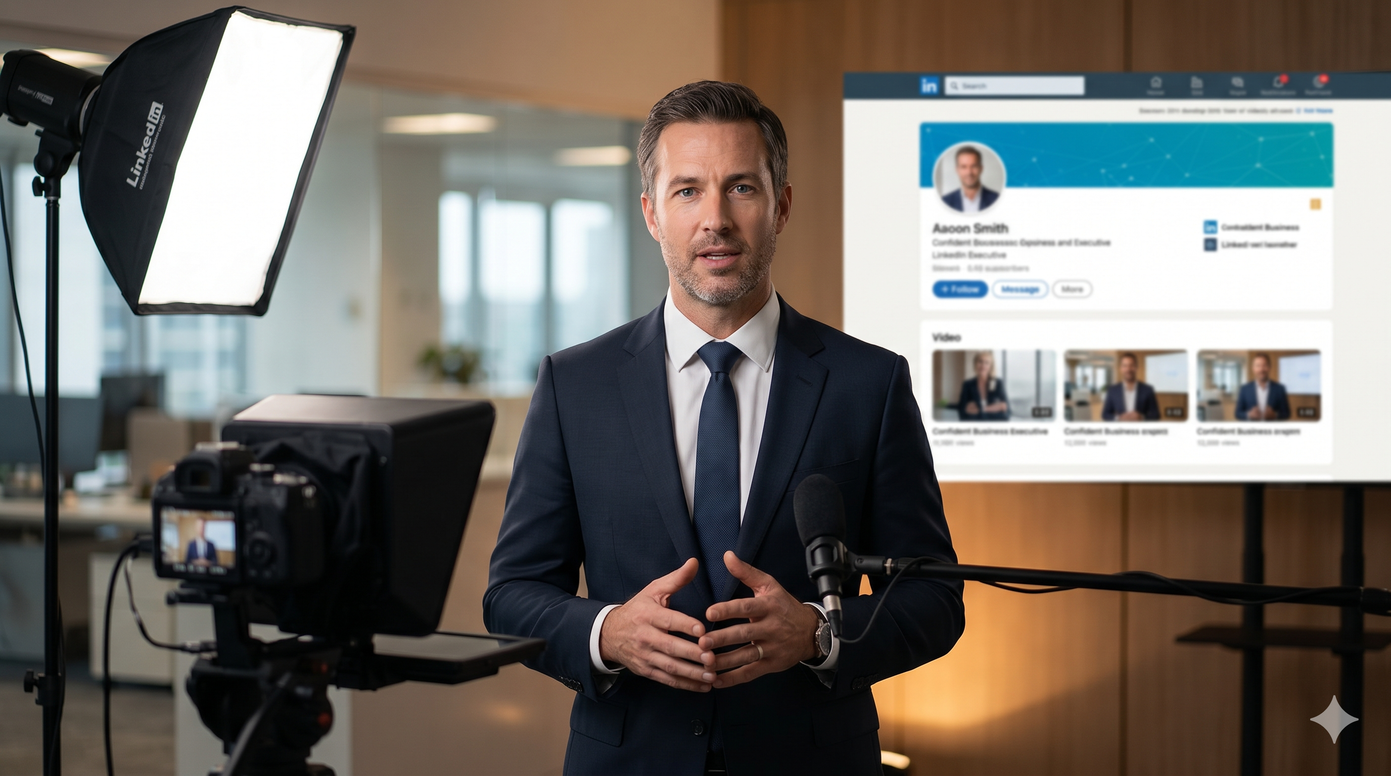 Cómo producir contenido para LinkedIn con tus ejecutivos como talento