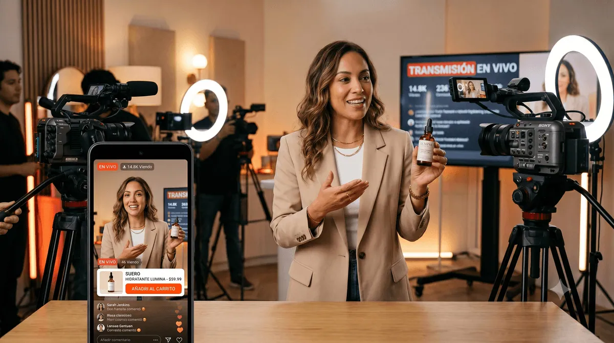 Live Shopping en Chile — Producción de venta en vivo por DAR2