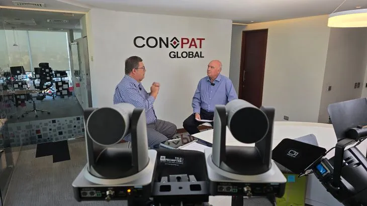 Producción de Video Podcast Corporativo · Conpat Global