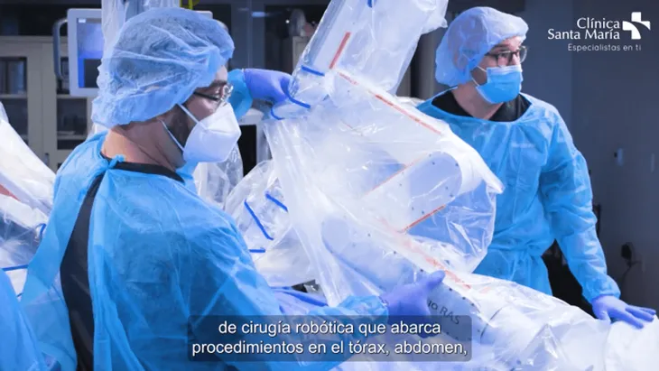 Cirugía Robótica — Clínica Santa María
